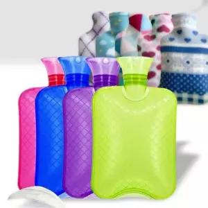 겨울 잘때 온수팩 물주머니 보온팩 1000ml 휴대용 500ml_블루