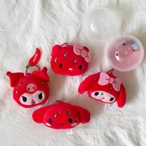 /필레오 산리오 레드 매운맛 랜덤 캡슐 토이 인형 키링