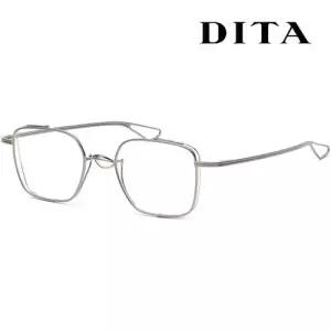 안경테 DTX124 49 01 새들노즈 명품 티타늄 실버 자외선차단 클리어렌즈