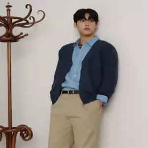 빈폴 멘 [Essential] B.Ever 카디건 - 네이비 남성 가을카디건 BC625AE11R 6092965