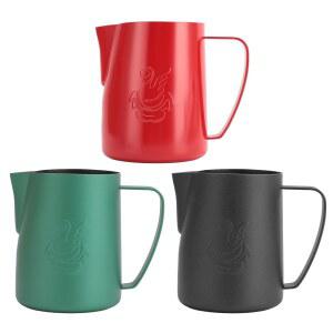 304 스테인리스 스틸 백조 커피 크리머 컵 우유 거품 피처 카페 주방용 라떼 아트 스팀 480ml