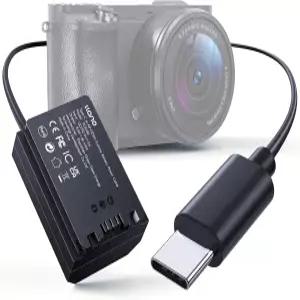 llano NP-FZ100 더미 배터리 USB-C PD 전원 키트 - 소니 A7III A7IV A6700 FX3 A9 A7C A7CII A7RV A7RIII