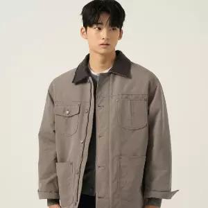 빈폴 멘 빈폴멘 레더 칼라 필드 재킷 베이지 BC5938CP5A LL 5A