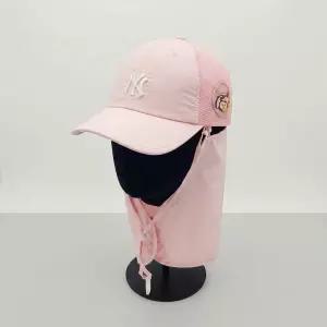 MLB 키즈 메가베어 프렌즈 넥플랩 메쉬 볼캡 뉴욕양키스 L.PINK 7ACPC0263 50PKL