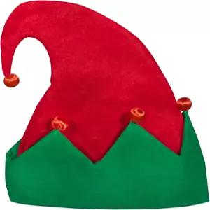 윈디 시티 노벨티 LED 플래시 엘프 모자 - 라이트 업 크리스마스 홀리데이 의상 액세서리