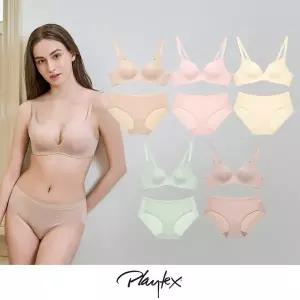 [플레이텍스] 노와이어 시크릿 브라팬티 10종 PXI038_00