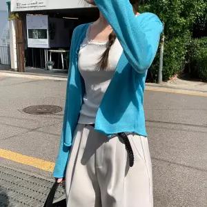 [코코블랑] 피어 컬러 가디건