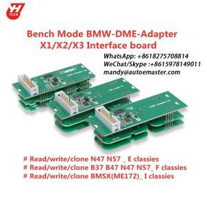 Yanhua ACDP X1X2X3 벤치 인터페이스 보드 세트 BMW 호환 B37B47N47N57 ECU ECM DME 읽기 쓰기 ISN 및 복제