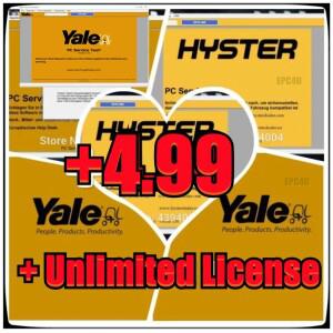 최신 Hyster 및 Yale PC 서비스 도구 v 4.99 진단 프로그래밍 프로 추가 무제한 설치용 로그인 ID