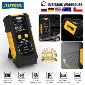 AUTOOL 자동차 키 주파수 테스터 RE110 CR2032 CR2025 도어 TV RF IR 원격 제어 감지기 검사 도구 315 433