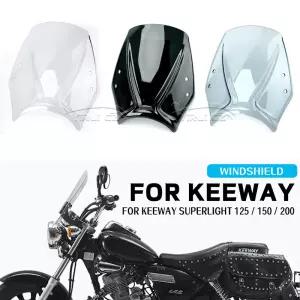 Keeway Superlight 125 150 200 오토바이 범용 ABS 윈드쉴드 디플렉터 커버 스크린