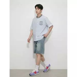 HANGTEN TEENS 틴즈 셔켓 셋업 5부 데님팬츠_254(14570-056-405-10)