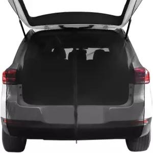 UV 자외선 차단 환기를 위한 통기성 메쉬 마그네틱 자동차 텐트 SUV MPV(M)용 테일게이트 모기장