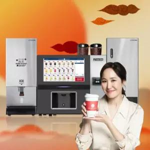 프랜차이즈무인카페 동구전자 강주은 무인커피머신 티타임A1C20