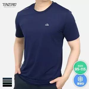 여름 남성 아이스 냉감원단 라운드 반팔티셔츠 이너티 쿨티_25302315_634414