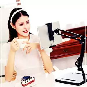고정대 거치대 자바라 책상 탁상용 최신 진열대 각도조절 SS 테블릿 8W9B51405