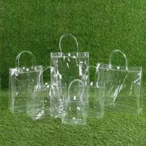 구디백 PVC 투명 쇼핑백 답례품 선물포장 세로형 3호