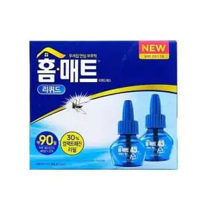 홈매트 리퀴드에스 교체용90 45일x2개입 모기 - O 모기향