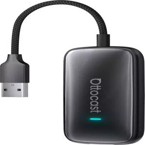 OTTOCAST Play2Video Ultra - YouTube Netflix Spotify IPTV 포함 무선 카플레이 및 안드로이드 오토