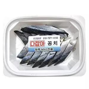 다잡아 미끼 염장 꽁치 내만권 풀치 전용 갈치 우럭 등등 바다 모든 어종