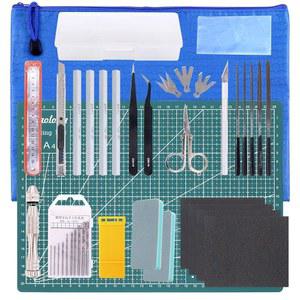 루스타크 27PCS 키트 공예 메카 세트 취미 기본 도구 모델러 자동차 미니어처 건축