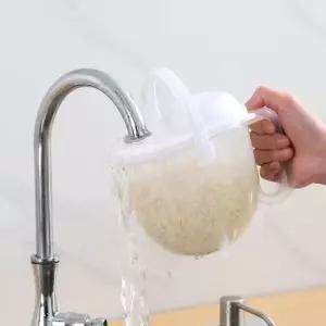 쌀 잡곡 씻기 통 과일 야채 세척 다용도 핸드 믹싱 볼