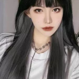 브릿지헤어피스 붙임머리가발 탈부착가발 컬러헤어피스