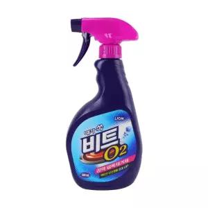 비트 O2 500ML 제거제 스프레이 제거 애벌빨래 찌든때 얼룩 때가쏙비트 강력 얼룩세정