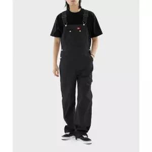 디키즈 DICKIES BIB 덕 캔버스 오버롤 팬츠 Black DK011764RBK 122847