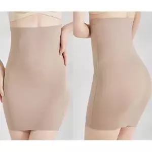 여성 원피스 보정 속옷 치마 쉐이퍼 뱃살 똥배 커버 보정속바지 뱃살거들 (W3F8FD1)