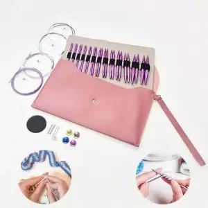 줄바늘세트 뜨개질공예 DIY 조립식 13종 대바늘+4종 와이어 세트