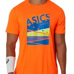 아식스 ASICS 맨 GS 그래픽 티(2041A284801) 반팔 티셔츠 2041A284801 122983