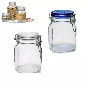 보르미올리 피도 1000ml 유리병 밀폐병 공병 보관병 저장병 (W7E9710)