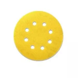 목공 5in 8홀 원형 사포 5장 시야 125mm 샌딩기 원형사포 (W991E1B)