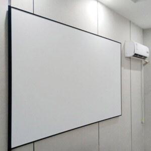 빔스크린 벽걸이 액자 120인치 원단 가정용 금속 학원 홈시어터