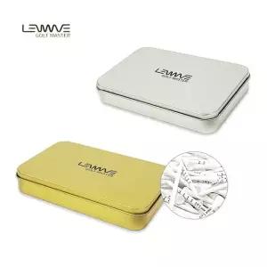고품질 골프티 보관 메탈케이스 + 대나무 눈끔티25개입 SET (WCB8102)
