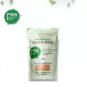 PBS비정제사탕수수천연당 1kg 3개 시럽용천연당 절임식품용천연당 (W8D46D7)