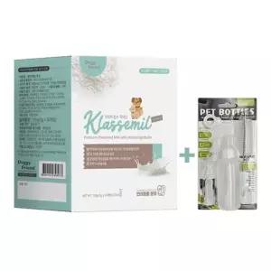 고양이우유 강아지 고양이 클라쎄밀 플러스 분유스틱+젖병 세트