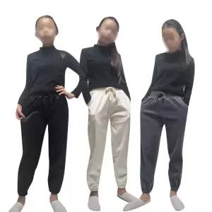 고품질 아동 골덴 조거 일자 기모 부드러운 원단 벨벳 겨울 여성팬츠 (WD7F19E)
