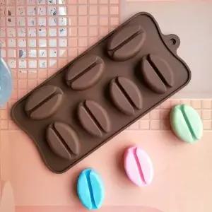 커피콩빵만들기 커피콩 실리콘몰드 7구 디저트몰드 제빵몰드 커피콩빵몰드 (WBFAFD4)