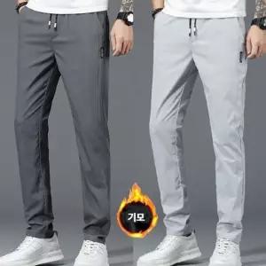 고품질 남성용 슬림핏 기모슬랙스 정장바지 (WB1205E)