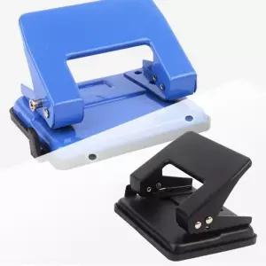 2공 펀칭기 펀치 A4펀치 종이펀칭기(색상랜덤) 타공펀치 종이펀칭기 (WC0615F)