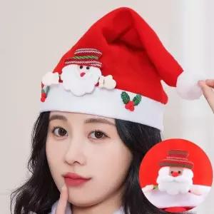 (인형산타모자)크리스마스 산타복 산타모자 산타선물 산타장식 산타의상 (WD46F53)