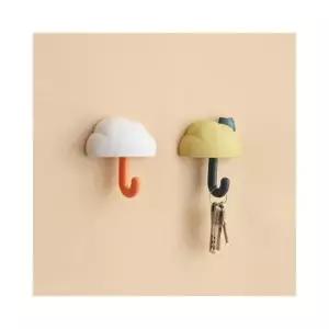 구름 달 별 후크 키걸이 벽걸이후크 부착걸이 우산 모양 후크 고리 (W9B80DE)