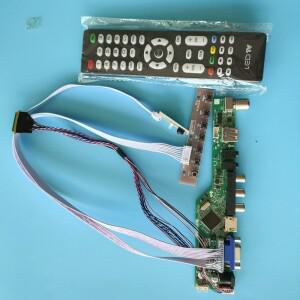 키트 BT140GW01 1366x768 40pin LCD LED LVDS VGA USB HDMI TV AV 오디오 원격 디스플레이 화면 패널 컨트