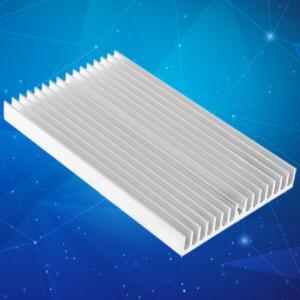 IC 칩 전자 제품용 100x60x10mm DIY 알루미늄 방열판 라디에이터
