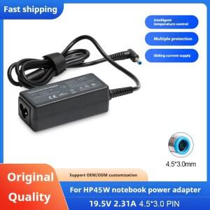HP 호환스 X360 11 13 14 시리즈용 19.5V 2.31A 4.5x3.0mm 45W 노트북 AC 전원 어댑터 충전기 741727 -001