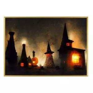 가로형 인테리어액자 Village of the Witches A2사이 그림액자