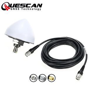 QUESCAN TN705 40dB 액티브 L1 1575.42MHz GPS 안테나 방수 RTK GNSS 포지셔닝 및 타이밍 TNC SMA BNC 동축