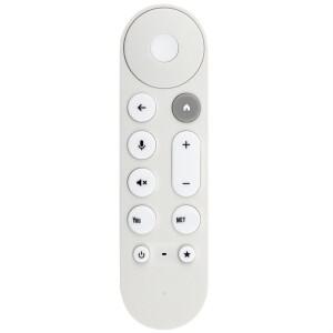 Google Chromecast 4K Snow 스트리밍 미디어 플레이어 GY3LE용 FEDI-음성 원격 제어 교체